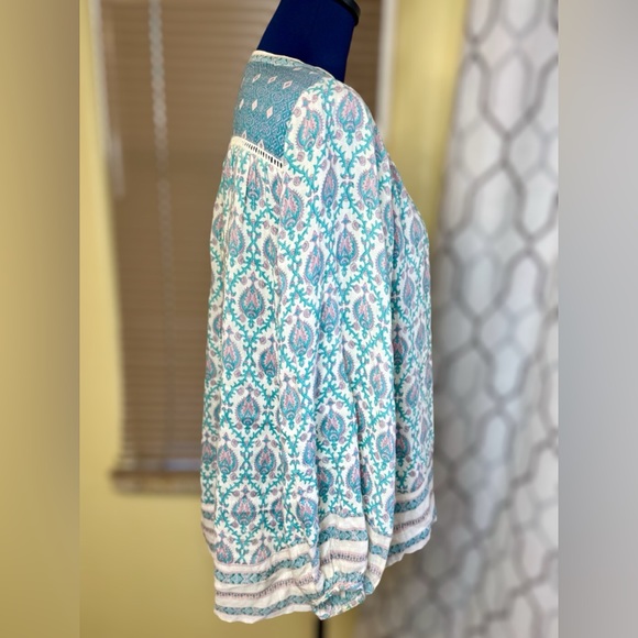 EUC Spell & the Gypsy Collective Sage Oracle Blouse - Picture 8 of 17